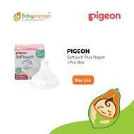 Pigeon SOFTOUCH PLUS NIPPLE 1pcs BOX LLL