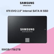 Samsung 870 EVO SATA 2.5" SSD 500GB/1TB/2TB