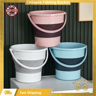 Baldi Lipat Tong Water Bucket Multifunction Foldable Collapsible Bucket Pail Water Washing Foldable 
