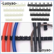 LUOYAO1 Hose Clamp, 6 Way 4mm 6mm 8mm 10mm 12mm Water Pipe Holder, Durbale Fixing Gas Compressor Air Hose Diversion Flow Clip Pneumatic Tube Water Hose