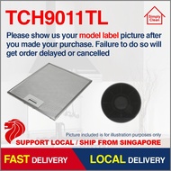 Tecno TCH9011TL Compatible Cooker Hood Charcoal Carbon filter & Mesh Grease Filter