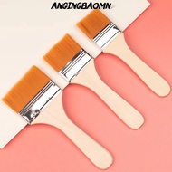 ANGINGBAOMN Oil Paint Brush, Watercolor Paint Drawing Multifunctional Hair Painting Brush,  Wood Han