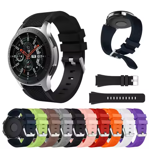 Silicone Wrist Strap for Samsung Galaxy Watch3 41/45mm Smart Watchband For Galaxy Watch 42 46mm Repl