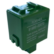 81980-22070 Turn Signal Flasher Relay 12V Electronic Compatible with 4Runner 1984-1987, Camry 1983-1