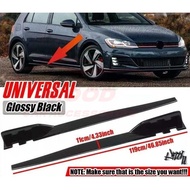 Universal Car Side Skirt Diffuser 120CM 86cm 45cm