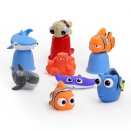 Playing Water Toys Vinyl Sea Animals Children Bathing Undersea Animals Baby Bathroom Water Spray Buo