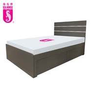 SEA HORSE Bed Frame with 2 Drawers (YHT-BED-N-752)