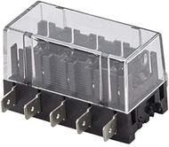 HELLA 8JD 005 993-032 Fuse Box - 5-Pin - ATO - 30A - Connector: Flat Connector - Connector: 10 x Sid