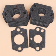 10Set Carburetor Gasket Fit HUSQVARNA 51 55 50 136 137 141 142 36 41 142E 123 223 323 325 326 327 12