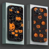 Happy Halloween Cat Pumpkin Bat Soft Case For Xiaomi 15 Ultra POCO X7 F7 M7 F5 X5 X6 M6 F6 Pro Mi 14