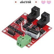 ELOK DC Motor Driver Module, 2‑Channel L298 2‑Channel Driver Module, Electronic Component 7A/160W Hi