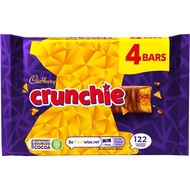 Cadbury Chocolate Crunchie 4bar 128gram