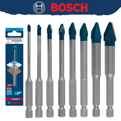 BOSCH EXPERT HEX-9 Hard Ceramic Drill Bit 10X Long Lifespan High Hardness Material Stone Drill Bit 2
