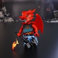 Compatible with Lego Dungeons and Dragons Lucky Dragon Knight Full Set Minifigure Building Blocks De