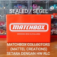 Matchbox Collectors RLC Mercedes Benz SLR McLaren Mattel Creations