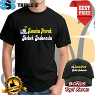 INDONESIAN DUCK FARMERS COMMUNITY T-SHIRT ENTOG DUCK FARMERS TSHIRT BONUS TRIPLE S HAT