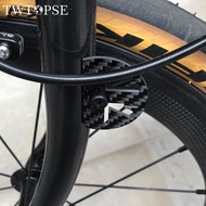 TWTOPSE Bicycle Bike Brake Cable Protector For Brompton Folding Bike Fit Front Fork T800 Carbon Cables Housing Disc