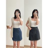 Kadaka B-0133 Mini Skirt Highwaist