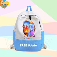 ELEMENTAL DISNEY CHILDREN'S BACKPACK CHILDREN'S SCHOOL BAG FREE NAME PRINTING