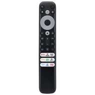 Use for Unversual TCL smart tv Voice Remote Control TCL Android TV QLED 4K UHD，6 shortcut keys, including NETFLIX, YouTube, QIY and other keys, 100%brand new, voice control