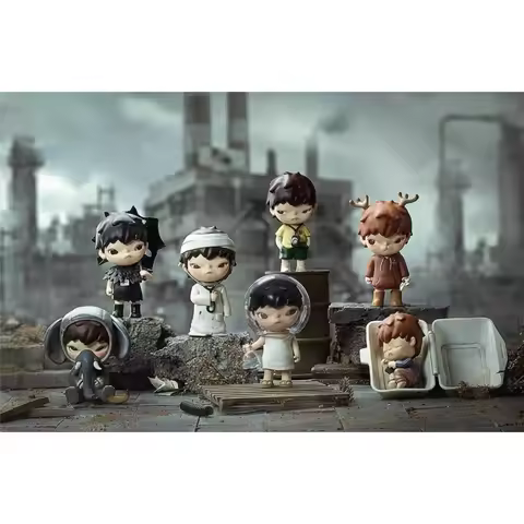 P0PMART Bubble Matt Hirono Ono's 3rd Generation Forgiveness City Series Blind Box Handmade Ornament