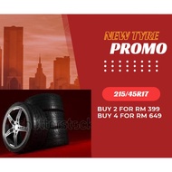 215/45/R17 PROMOTION - NEW BRAND TYRE VS