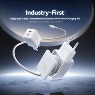 JOYROOM - TCL05 45W PD CABLE MANAGEMENT GAN CHARGER