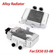 Motorcycle Alloy Water Cooled Radiator Kit For KTM 50 SX SXS Mini 49Cc 50Cc Water Cooled Mini Cross 
