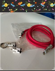 質優 粗身  雙頭 Type C插頭  充電線  叉電線 數據傳輸線  data cable  可以 手機 手提電話  電腦數據互傳  有保護蓋  長4呎 全新 未用過