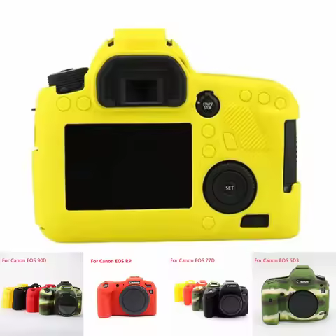Soft Silicone Funda Protectora - A Must-Have Accessory For Canon EOS 5D Mark III IV 5D2 5D3 5D4 6D M