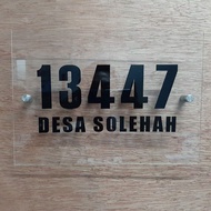 SIGNAGE HOUSE / LABEL ALAMAT RUMAH / DEKO HIASAN DINDING RUMAH/ VIRAL