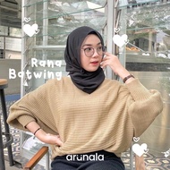 [PREMIUM Knit Batwing] Rana Batwing | Arunalaofficial • Knitted Batwing • Knitwear • Knitted Batwing