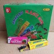 mainan kecoa kaget 1pcs |amazing magic gum prank permen karet