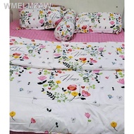 [readystock]∈๑CADAR  "PROYU" Bercorak 100% Cotton 7 In 1 1000TC High Quality Fitted Bedsheet With Comforter (Queen/King)