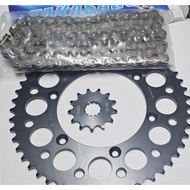 yamaha yz sprocket set yz250/yz250x 2 stroke and yz450f/yz450fx/wr450 4 stroke 520