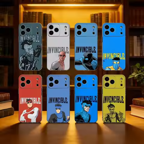 Anime I-Invincible Phone Case For iPhone 17 16 15 11 12 14 13 Pro Max Mini XS X XR 7 Plus 17E Shockp