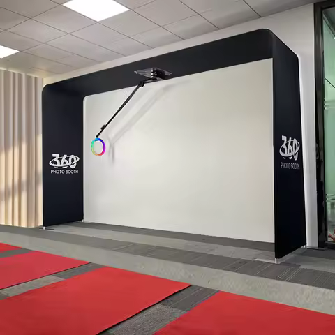 Rotator Top 360 Booth Overhead Cabin 360 Overhead Photo Booth 360 Photo Booth 3 meters 4 meters