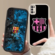 Shockproof Casing for OPPO Reno 4 5 6e Find X3 Lite Realme C65 Narzo N53 N63 FF-7 barcelona LOGO