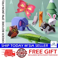 [Little B House] DIY 3D Origami Paper Art Casual Learning Educational Montessori Craft Toy 立体折纸手工 Ma