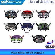 Decal Sticker for DJI Goggles 3, Skin for DJI Goggles 3