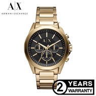 [Official Warranty] Armani Exchange AX2611 Men's Chronograph Gold-Tone Stainless Steel Watch