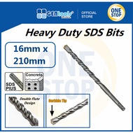 GENTOOLS heavy duty SDS plus Drill Bit 16mm x 210mm Masonry & Concrete Drill Bit Drill Mata Drill Ko