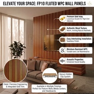 300mm Kesat KYK PS PVC Flutted Wall Or Ceiling Panel Waterproof pvc