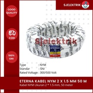 Terbaru Kabel Listrik Eterna Nym 2X1,5 / Kabel Listrik Eterna Nym