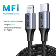 UGREEN MFi 20W PD USB C to Lightning Cable US304 for iPhone 14 13 12 Pro Max Fast Charging Type C Ca