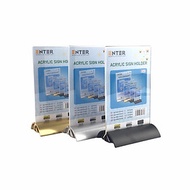 Kệ menu nhà hàng, Standee mica để bàn, Bảng quét mã QR Code, Kệ mica 2 mặt Enter E40 100x150mm đế nh