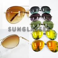 Large Aviator Sunglasses Spek Hitam Aviator 62mm SG18