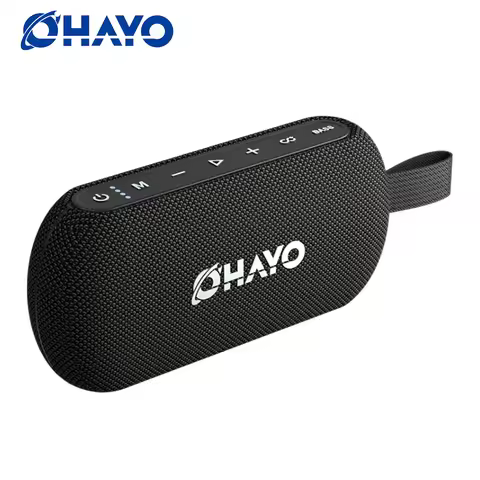 Ohayo Portable Bluetooth Speaker,40W Stereo Sound Portable Outdoor Speaker with Bass Boost,IPX7 Wate