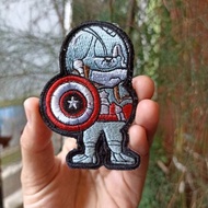 Captain america embroidery patch captain america embroidery