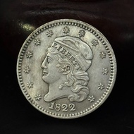 United States 1822 5 Dollars Eagle Foreign Silver Dollar Commemorative Coin Collection Support 26.4.